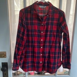 Plaid old navy top